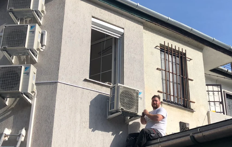 Klíma szerelés garanciával Klíma szerelés folyamata